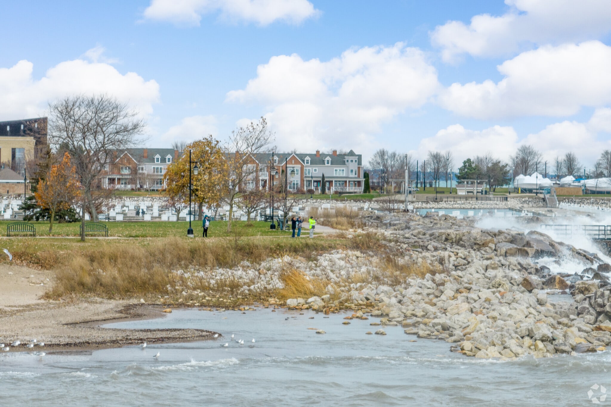 Wolfenbuttel Park is a gorgeous park in downtown Kenosha.