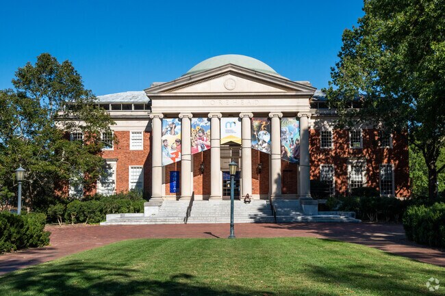 Morehead Planetarium and is located on the campus of UNC.