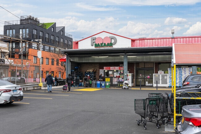 Supermarkets like Food Bazaar provide great convenience to Ridgwood residents for daily needs.