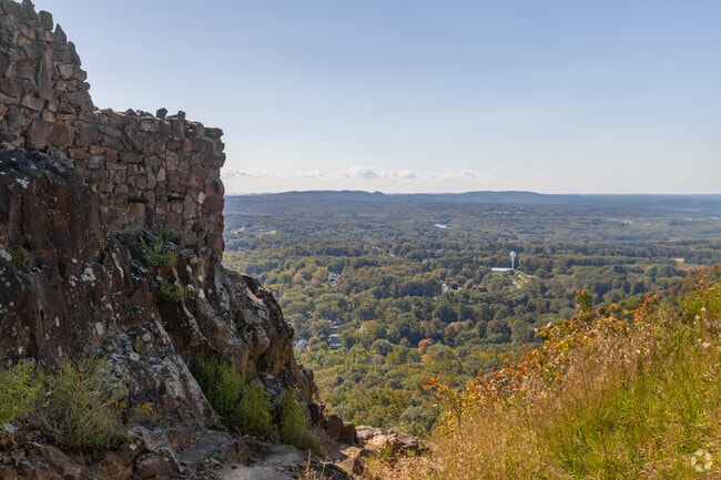 Castle Craig provides one of the most spectacular viewpoints in Meriden.