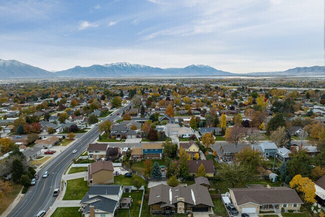 Aerial view of the Grandview North neighborhood looking south.