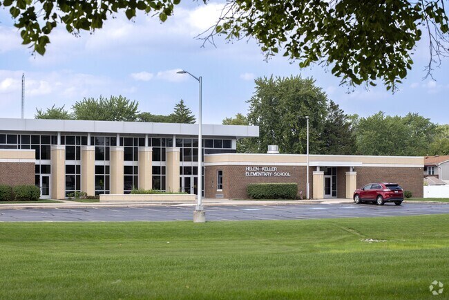 Helen Keller Elementary School in Tinley Park serves grades K-5.