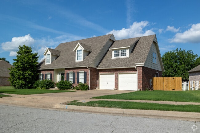 A quintessential suburban environment prevails in Wolf Creek Estates.