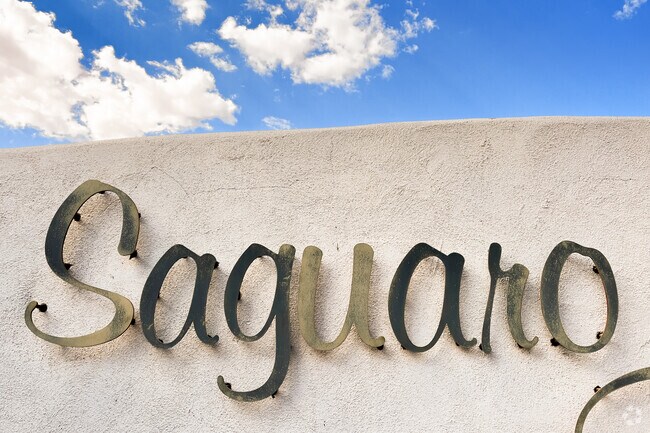 Saguaro Bloom has great blue Arizona skies.