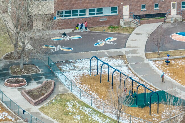 Recess at Force Elementary School.