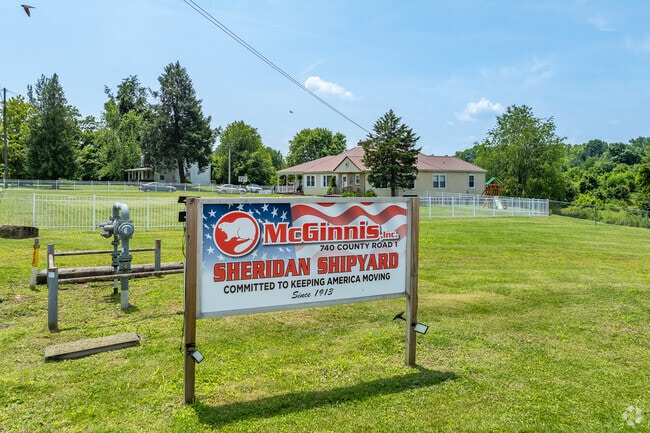 McGinnis Shipyard in Sheridan, West Virgina, is one of the major employers in the area.