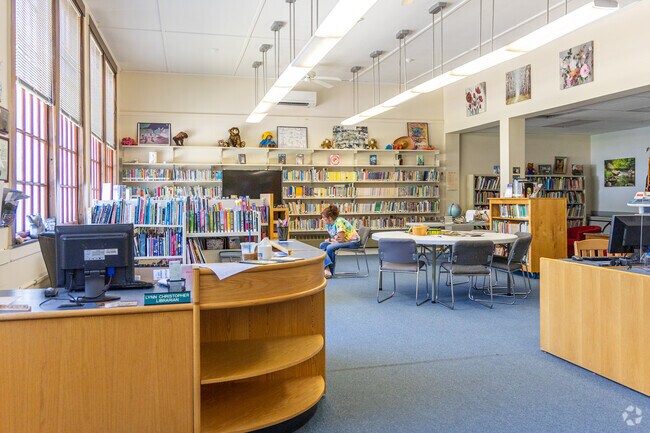 The Hill Public Library hosts story time and other crafts events in Hill, NH.