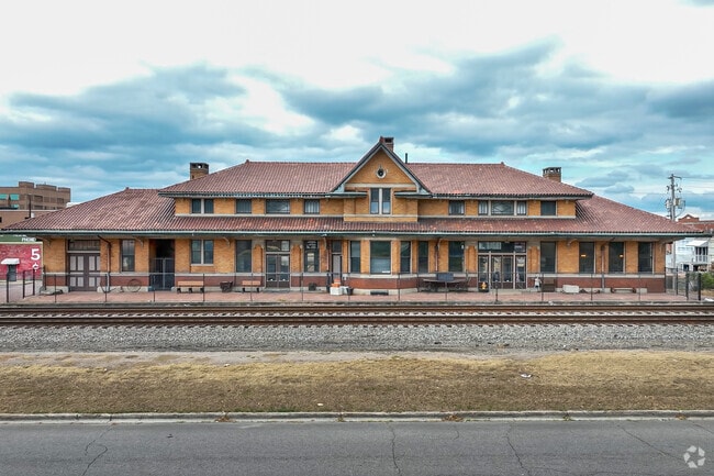 A former railroad depot is now the Hall of History for Bessemer Alabama.