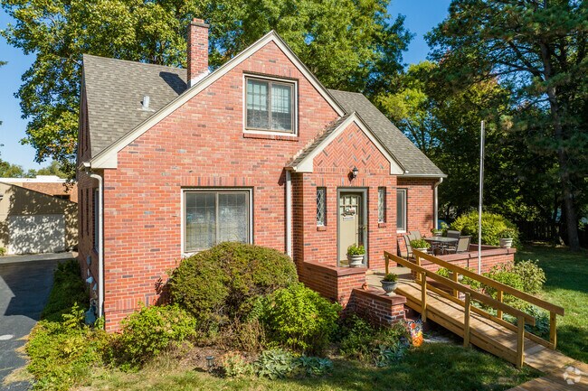 Hartman Avenue boasts a number of charming cottages in Omaha's signature brick.