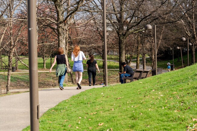 Glenview has lots of nature trails and is near many parks as well.