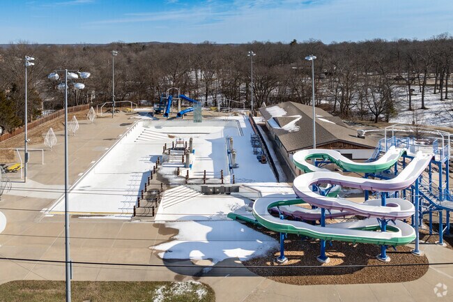 Splash into fun at Memorial Park Family Aquatic Center in Jefferson City.