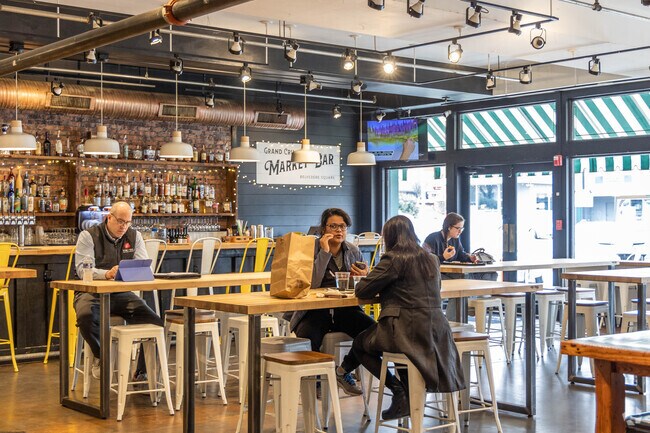 Belvedere Square Market is a short walk from the Rosebank neighborhood.