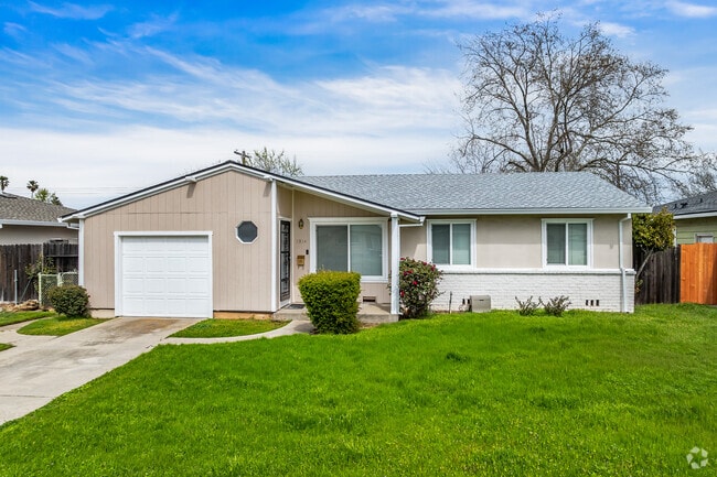 You will find average sized ranch-style homes like this one in Swanston Estates.