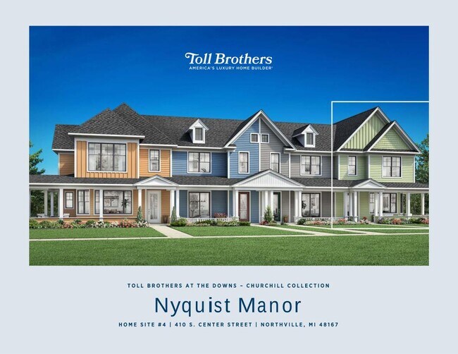 Toll Brothers at The Downs - Churchill Collection, Nyquist Manor Plan unit 38410042, Northville, MI 48167 - photo 6