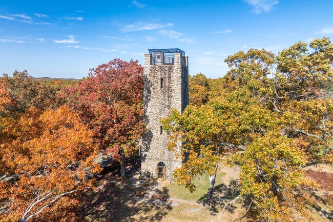 The impressive Memorial Tower is the sight of Towerfest in Brockton.