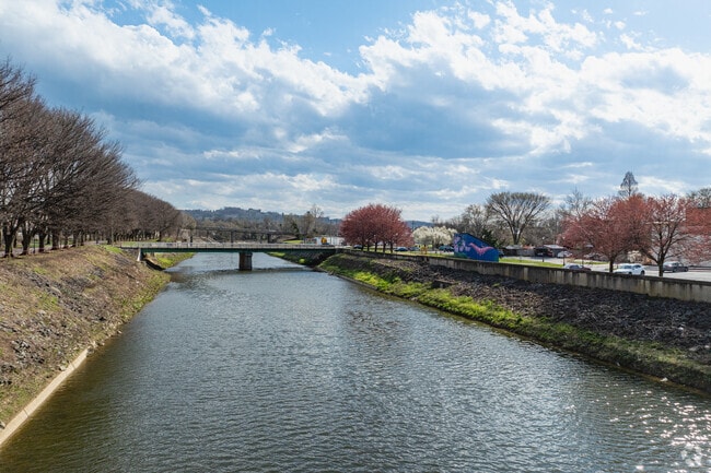 Enjoy the views of the Susquehanna River which weaves directly through Downtown York.