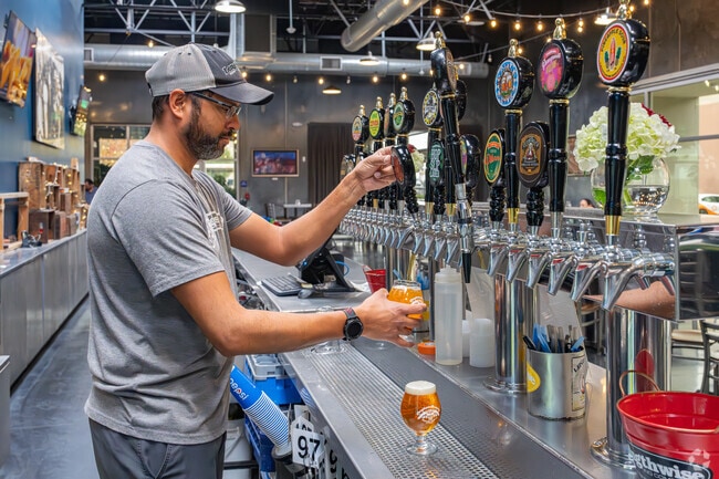 Terra Vista residents can sample one of the many brews at Lengthwise.