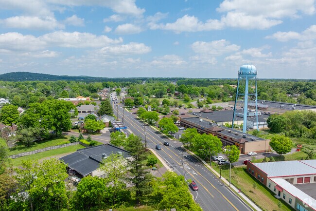 East High Street has many local businesses and takes locals in Sanatoga quickly to Route 422.
