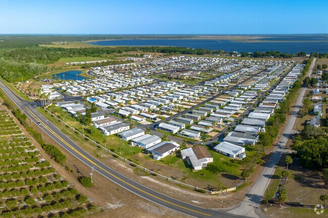 Rainbow RV Resort an active 55+ community offers residents and assortment of amenities that can be accessed year round.