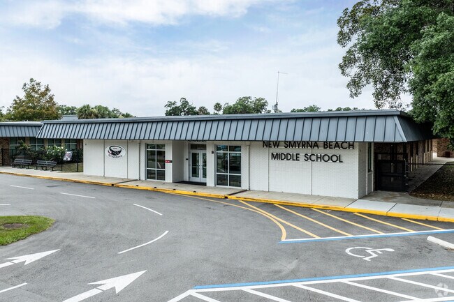 New Smyrna Beach Middle School educates hundreds of Bethune Beach students every year.