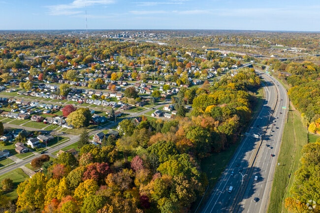 Homes in Lansingville have quick access to Highway 680, making the trip to Youngstown fast.