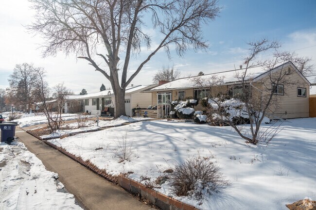 Snow-shoveled sidewalks allow Mar Lee residents to take a stroll when it snows.