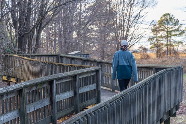 Terrapin Nature Park offers quiet trails along the Chesapeake in Kent Narrows, MD.