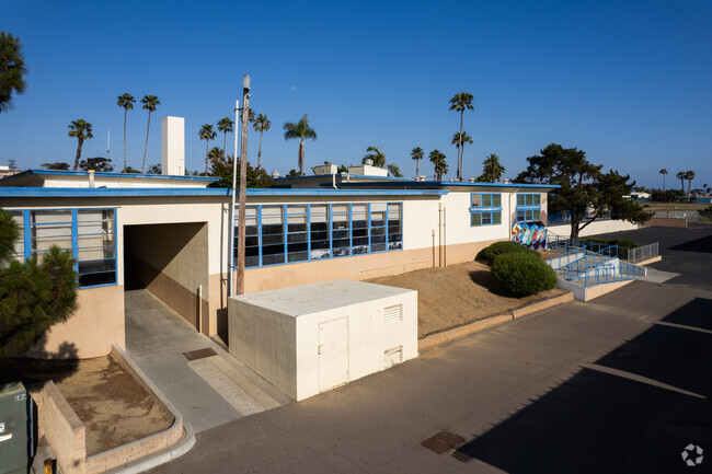 The beach vibes are everywhere around Jefferson Middle School in Oceanside.
