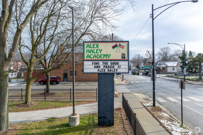 Alex Haley Academy serves grades PK, K-8.