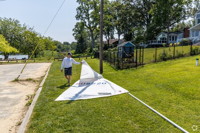 Cape St. Claire sits on the waters of the Magothy River, so get your boats ready.