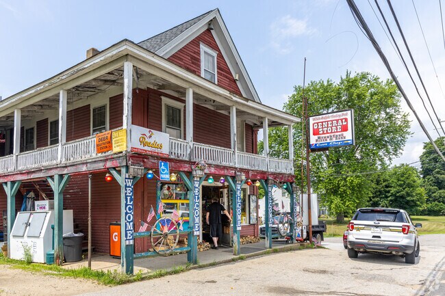 The White Buffalo Trading Post is a popular local stop for residents in Barnstead, NH.