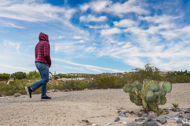 Desert Trails Community Park has walking trails to get away from it all in High Range.
