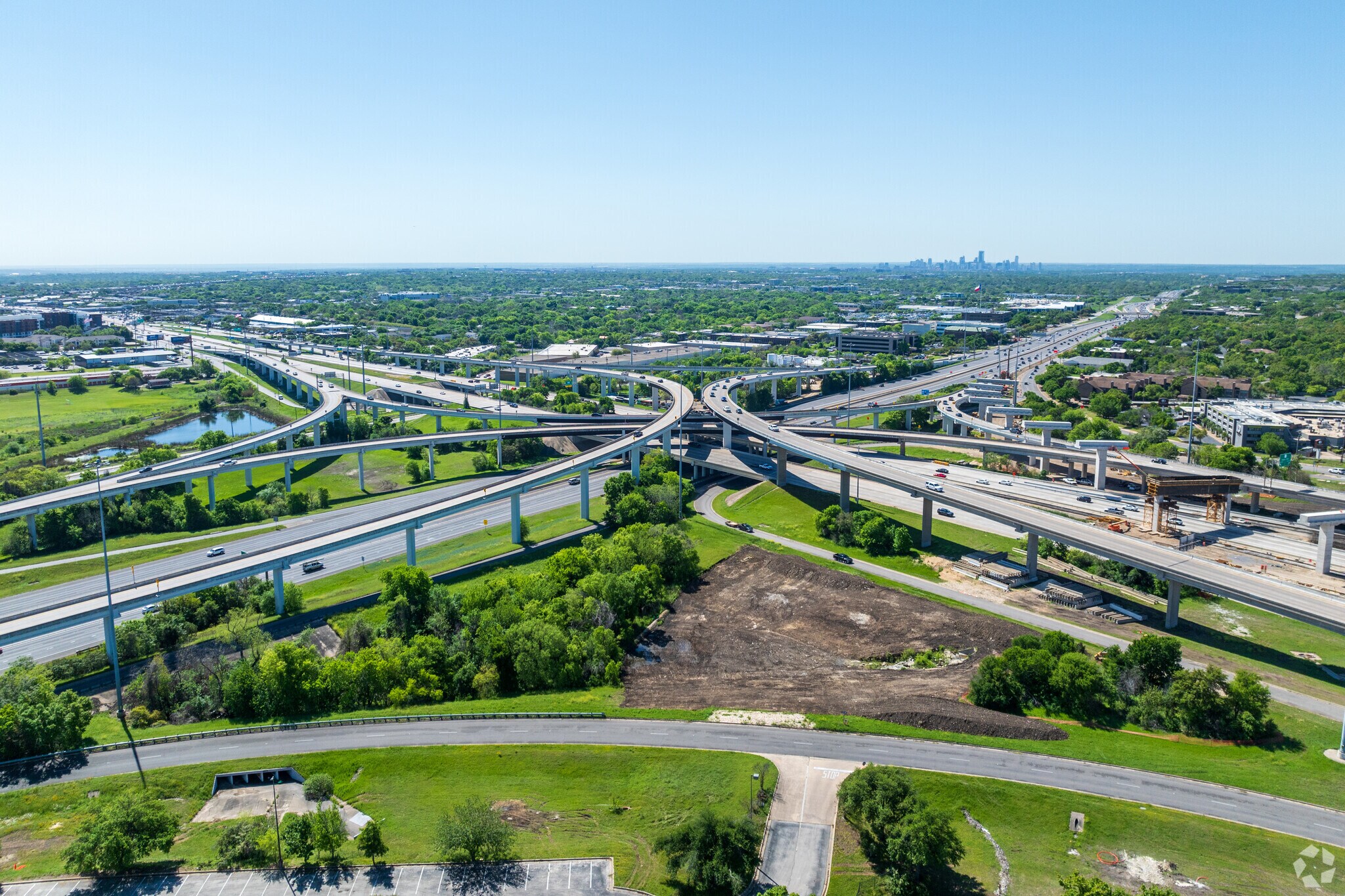 Bull Creek intersects U.S. 183 and MoPac, key routes in Austin.