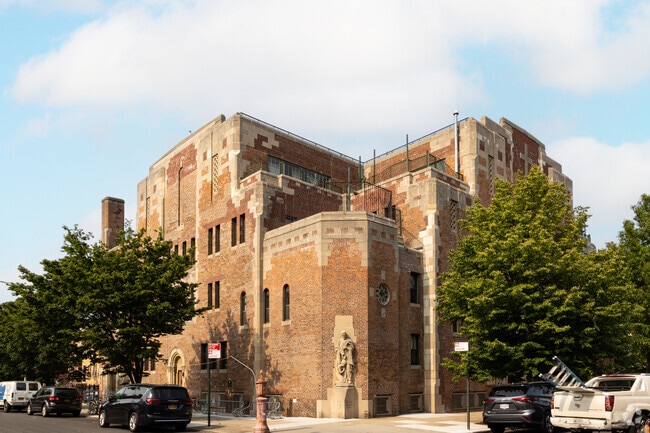 The Brooklyn Waldorf School is a stunning building in Bedford Stuyvesant, Brooklyn.