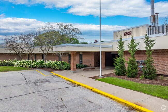 The entry at Macarthur Elementary School.