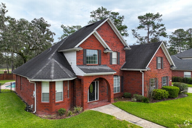 Sprawling custom built homes are part of the scenery in Mandarin neighborhood.