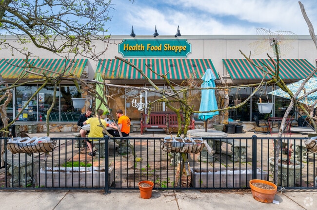 Frances Slocum is just up the road from fresh food at the Health Food Shoppe market.