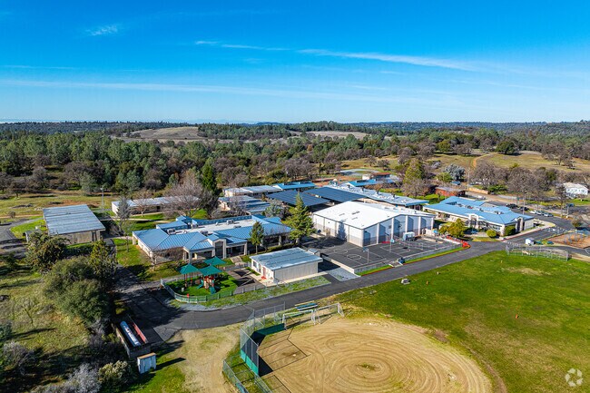 Beautiful weather surrounds Northside Elementary School.