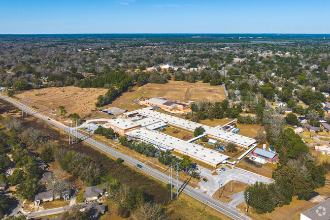 Chickasaw Middle School-aerial