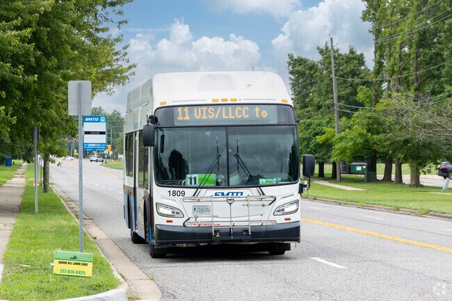 Public transit in Glen Aire is limited to bus lines on major thoroughfares.