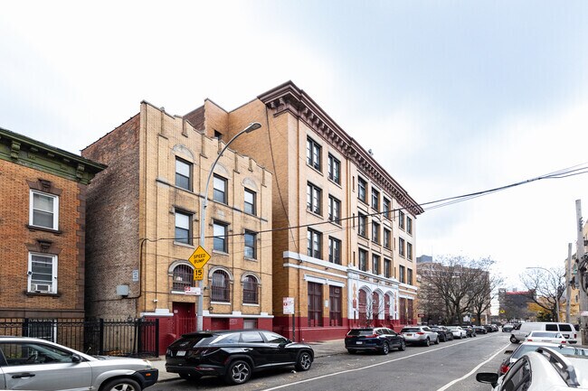 St John Chrysostom School in The Bronx is in a residential area.
