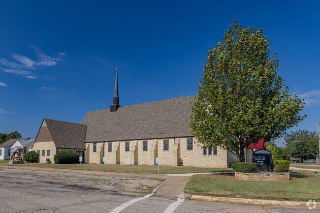Christ Lutheran Church on N. 7th Street brings hourly bells to Perry residents.