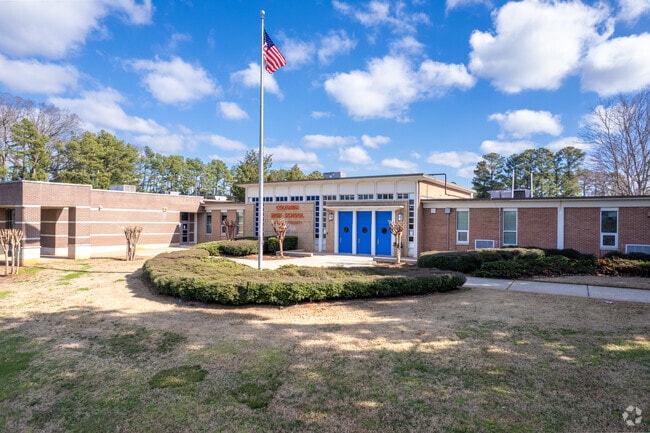 Columbia High School serves around 985 students daily.