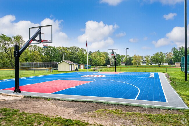 Play a round of basketball at Civic Memorial Park in St. John.