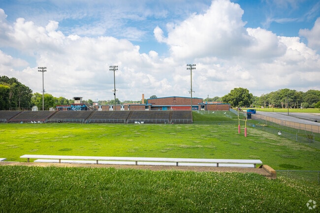 Brainerd High School’s football field lights up on Friday nights.