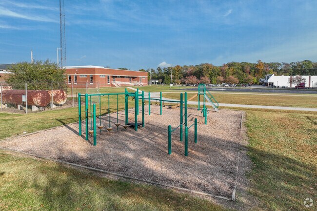 Varina Elementary School Playground equipment.