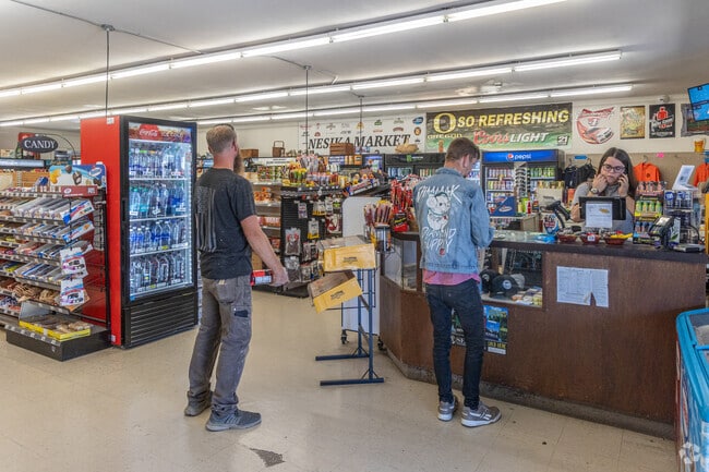 Nesika Beach Market offers deli sandwiches to locals.