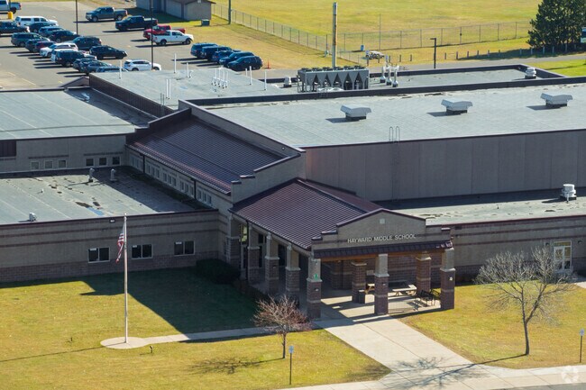 Hayward Middle School is located in Hayward, Wisconsin.