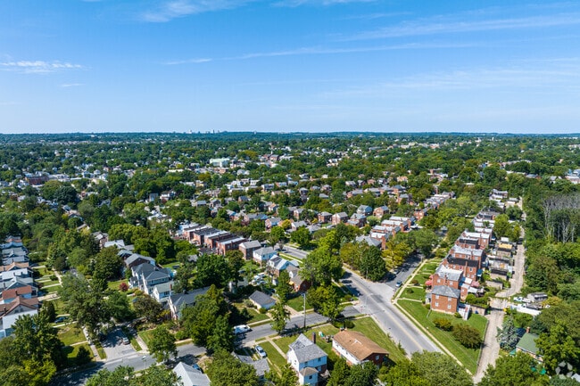 Moravia-Walther is a quiet suburb just 15 minutes from downtown Baltimore.