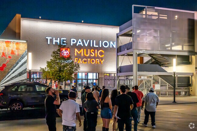The Pavilion Music Factory in Las Colinas host convert and events of all variety year round.